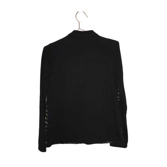 Zenergy by Chicos lace knit striped jacket size 0 small - Picture 3 of 8